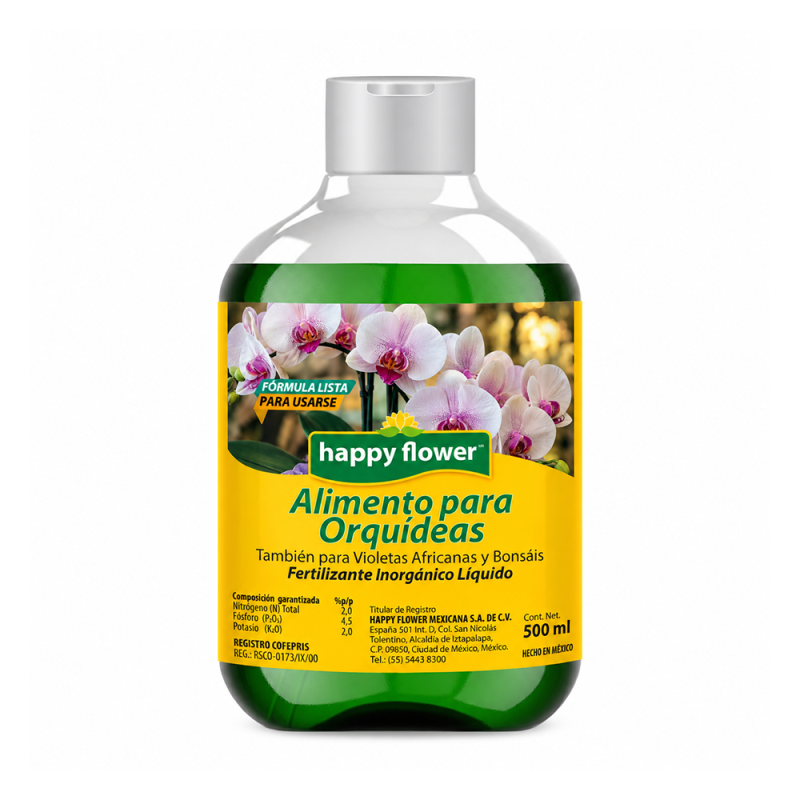 Alimento para Orquídeas, Violetas Africanas y Bonsaís
