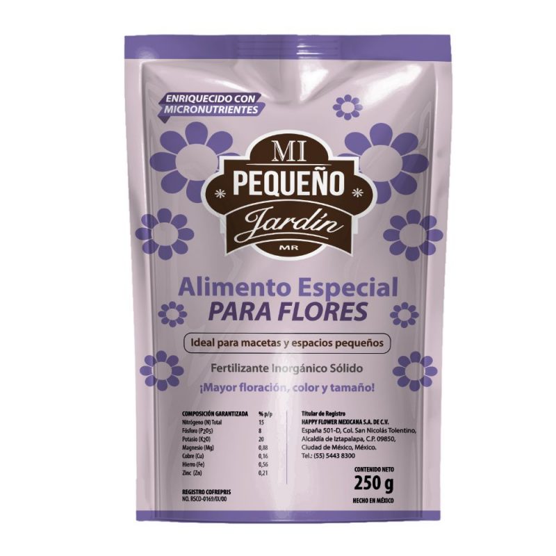 Alimento especial para Flores