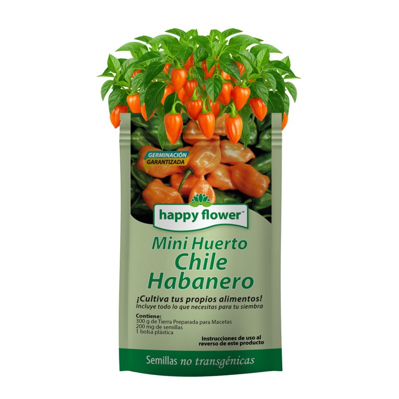 Mini Huerto Chile Habanero